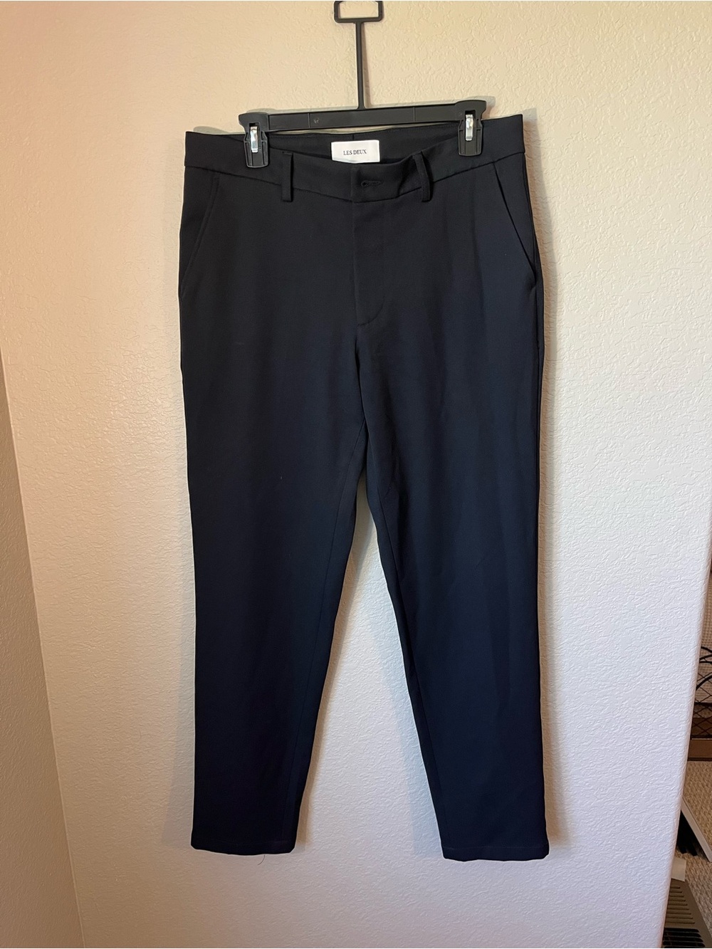 Les Deux Como Reg Suit Pants Black 30x32 Regular Fit Tailored Trousers Formal